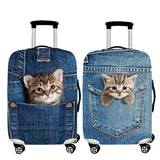 Travel 3D animal pattern Luggage Protective Cover Suitable