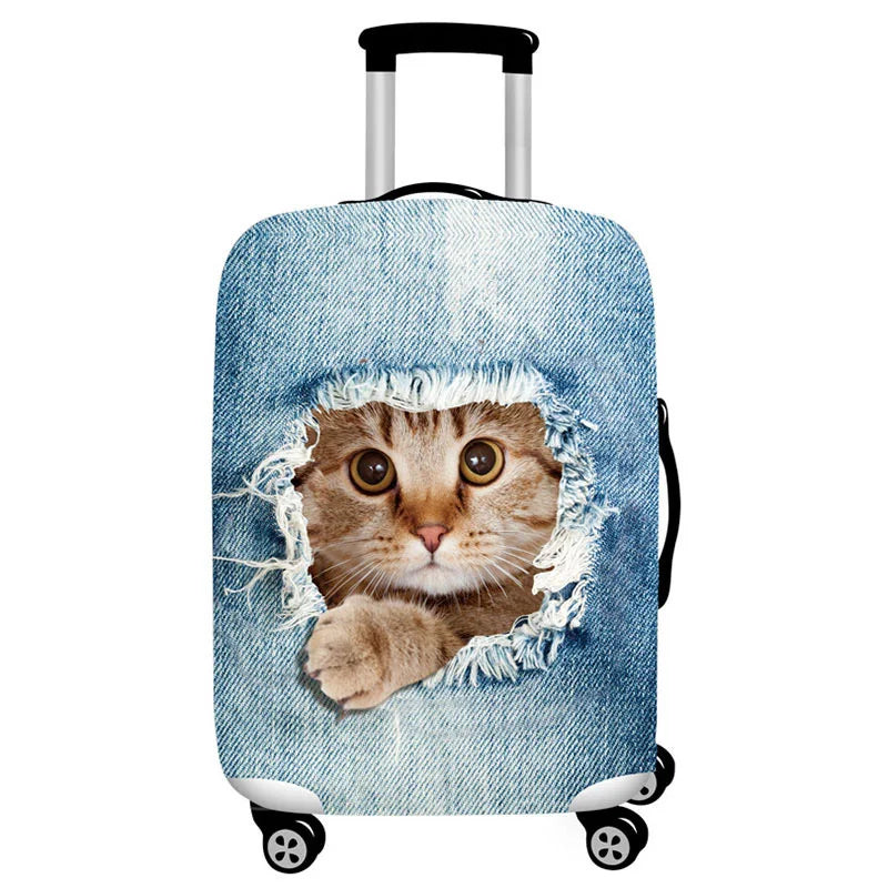 Travel 3D animal pattern Luggage Protective Cover Suitable