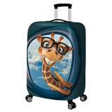 Travel 3D animal pattern Luggage Protective Cover Suitable