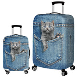 Travel 3D animal pattern Luggage Protective Cover Suitable