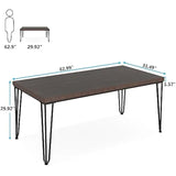 Tribesigns Dining Table for 6 Person, 62.9 Inch