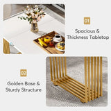 Tribesigns Modern Dining Table for 6-8 People, 70.8-in