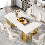 Tribesigns Modern Dining Table for 6-8 People, 70.8-in