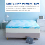 Twin Mattress Topper 3 Inch Memory Foam Mattress