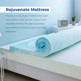 Twin Mattress Topper 3 Inch Memory Foam Mattress