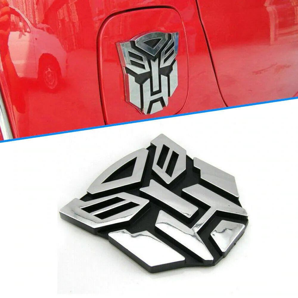 Car 3D Car Stickers Transformer Badge Decepticon Emblem