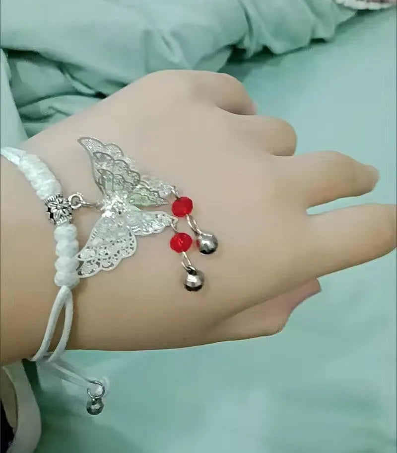 Tian Guan Ci Fu Hua Cheng Xie Lian Cosplay Butterfly Bracelet Anime Heaven Official’s Blessing Cute Bangle Jewelry Accessories