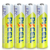 10PCS PKCELL 1.2v NI-MH AAA Battery 3A 1000MAH