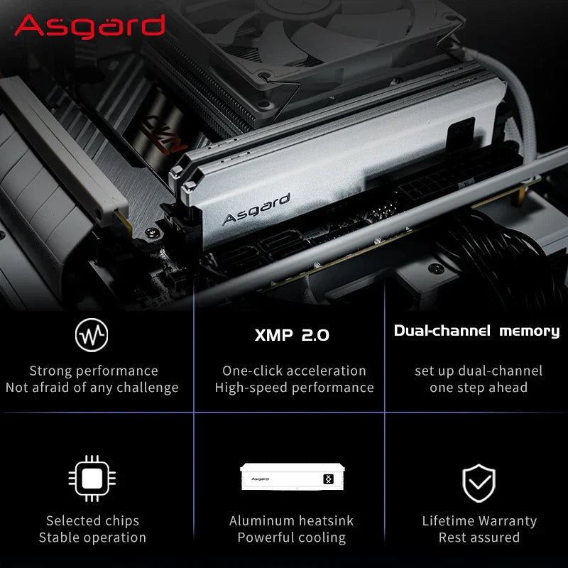 Asgard DDR4 RAM DDR4 Memoria Freyr Series 8GB