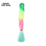 Desire for Hair 5Packs Synthetic Braiding Hair Christmas