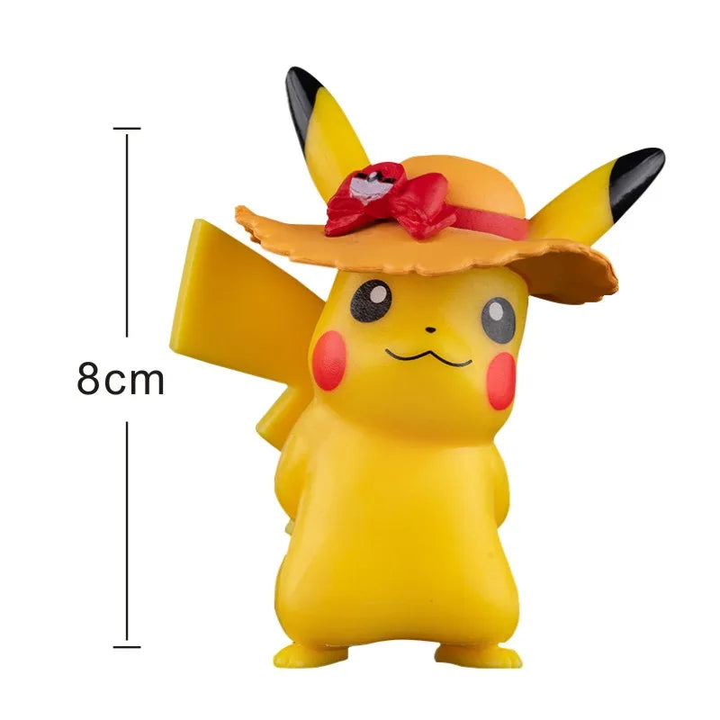 Pokemon Anime Action Figures Pikachu Toys Model Charmander