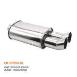 Car Exhaust Muffler Pipes Tailpipe System Racing Sport