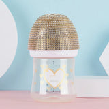 MIYOCAR personalized silver collection bling baby bottle pacifier