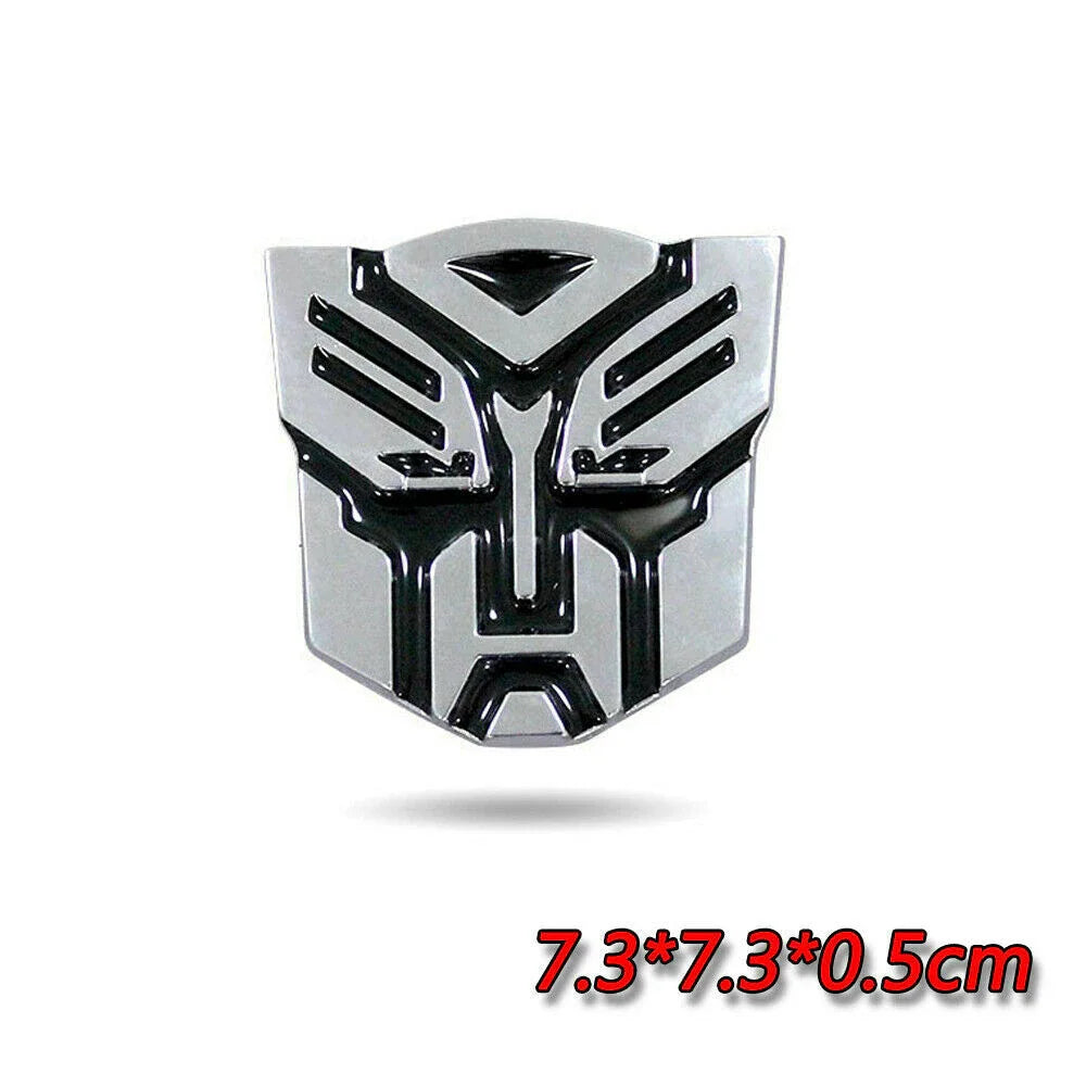 Car 3D Car Stickers Transformer Badge Decepticon Emblem