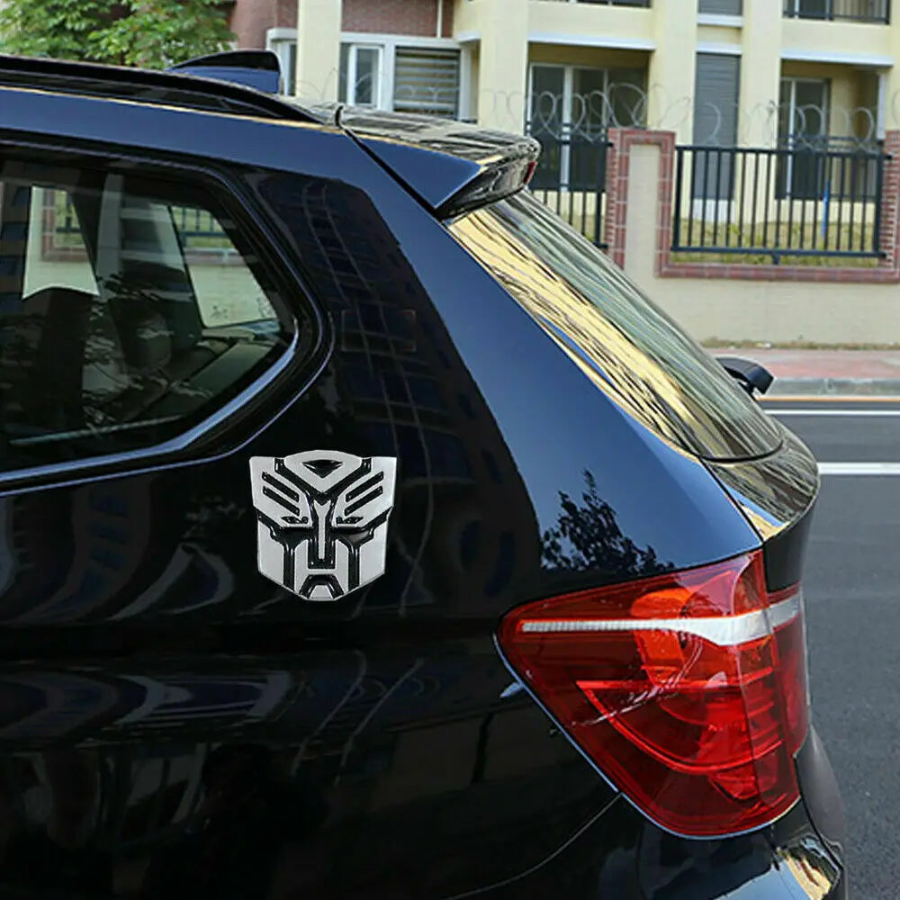 Car 3D Car Stickers Transformer Badge Decepticon Emblem