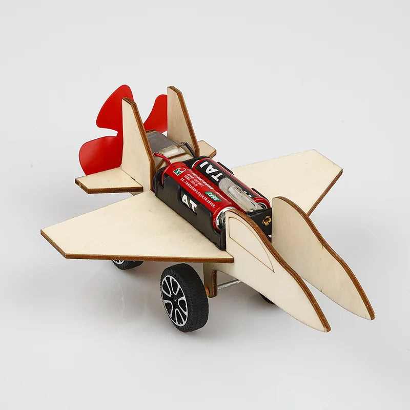 STEM Kits Wooden Toys for Children Robot Science