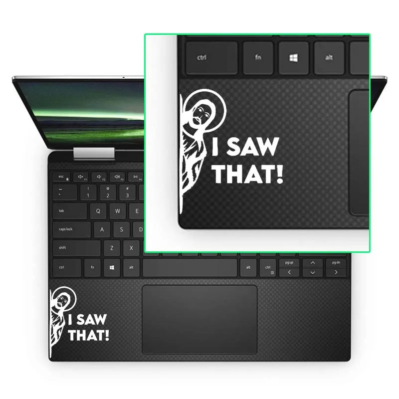 Jesus I Saw That Humor Laptop Sticker for