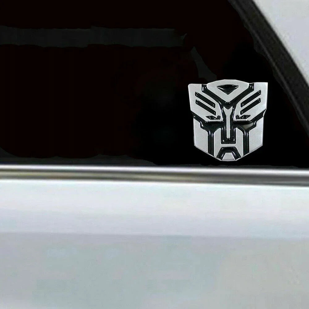 Car 3D Car Stickers Transformer Badge Decepticon Emblem