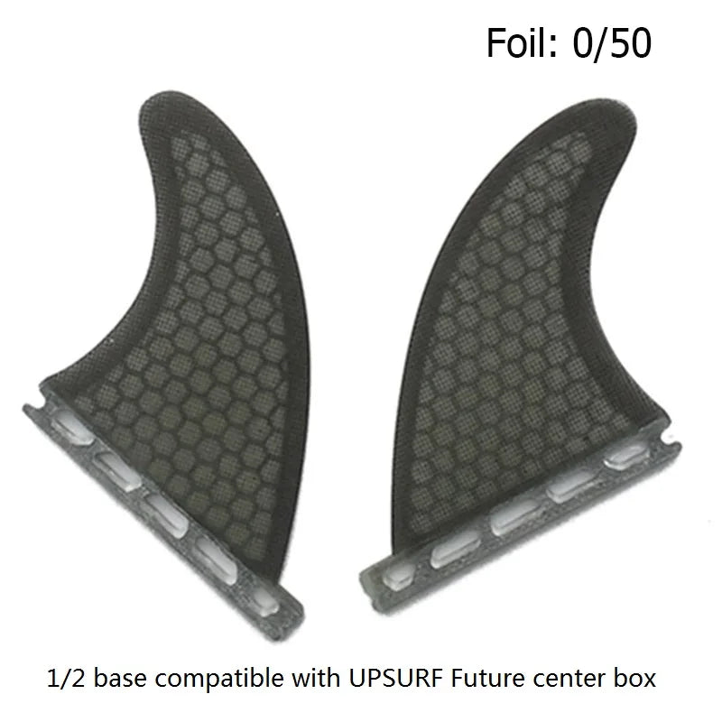 UPSURF FUTURE FINS Twin Fin Honeycomb Surf Fins