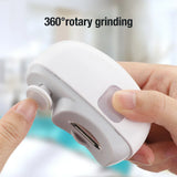 USB Automatic Electric Nail Clipper With Cleaning Brush