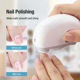 USB Automatic Electric Nail Clipper With Cleaning Brush