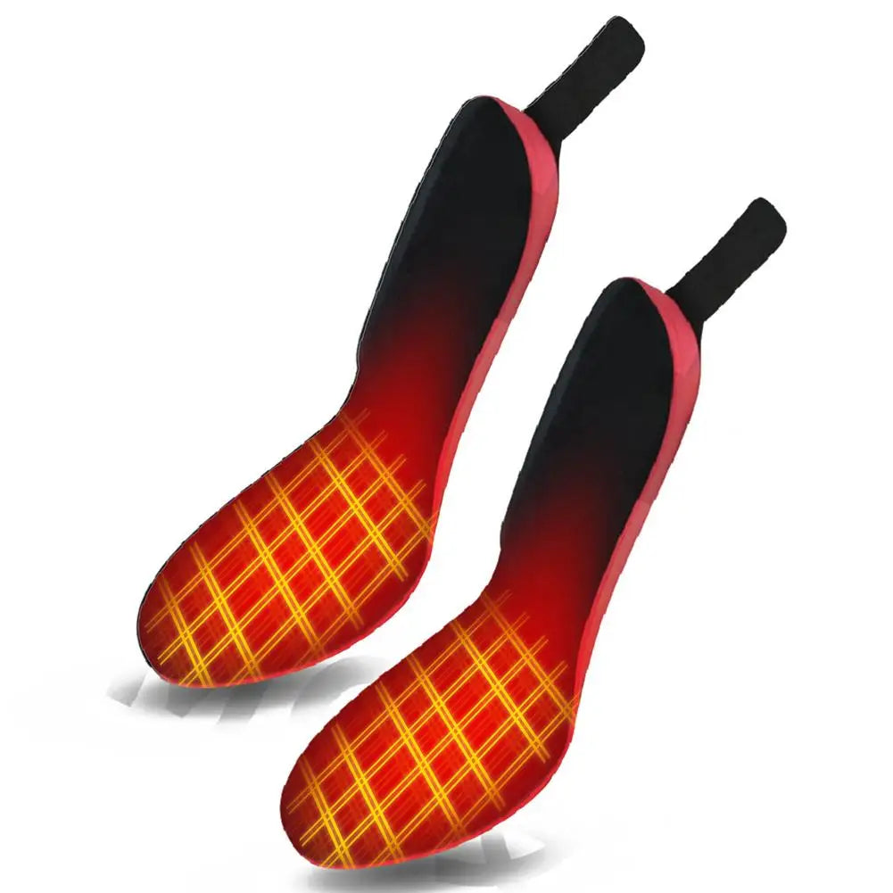 USB Heated Shoes Insoles Rechargeable Electric Feet Warmer