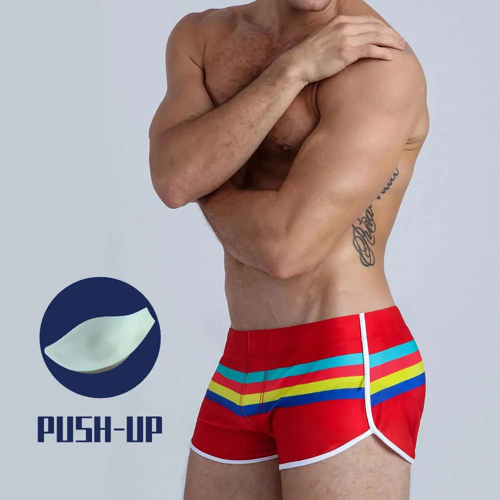 UXH New Hot Sexy Mens Swimsuit Swimwear Male