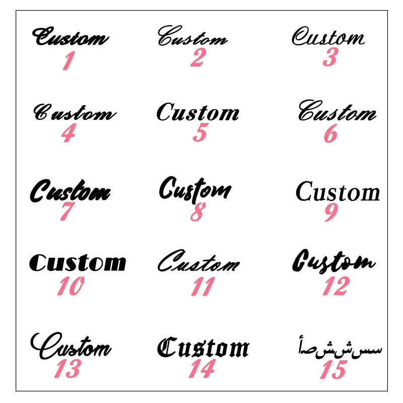 Sexy Waist Body Chain Custom Name Pendant Jewelry