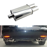 Car Exhaust Muffler Pipes Tailpipe System Racing Sport