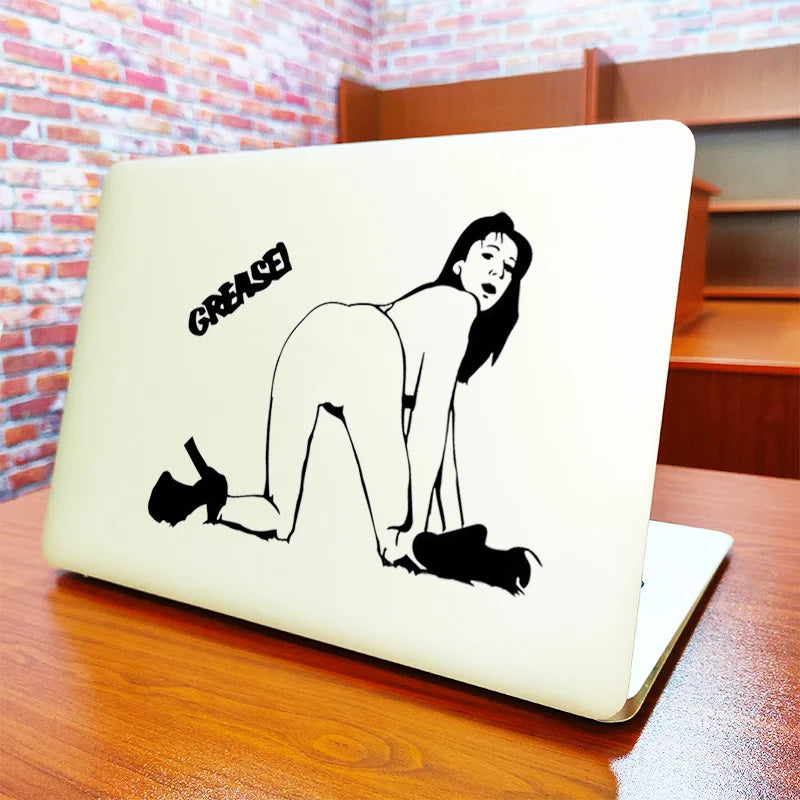 Sexy Girl Laptop Sticker for Macbook Pro 14