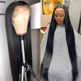 30 40 Inch Straight HD Lace Front Wig