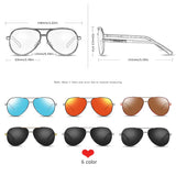 BARCUR Aluminum Vintage Men's Sunglasses Men Polarized Coating