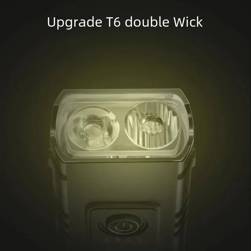 Usb Rechargeable Mountain Road Bike Front Light High