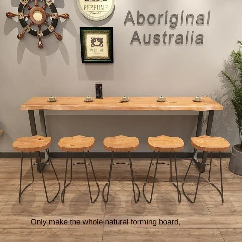 VIP Custom Solid Wood Bar Long Table Bar