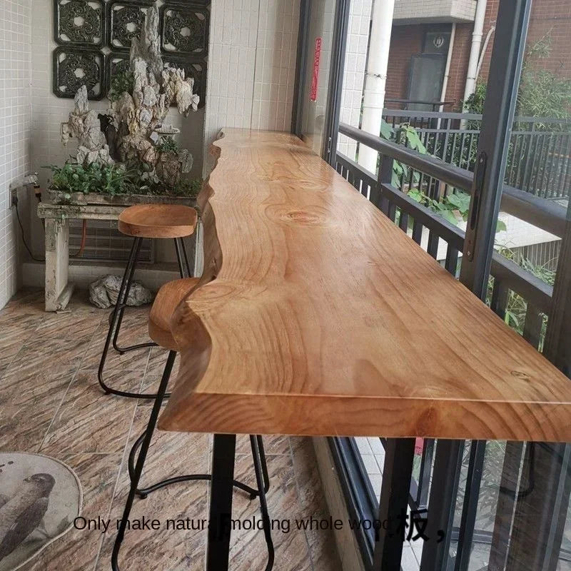 VIP Custom Solid Wood Bar Long Table Bar