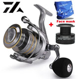 VWVIVIDWORLD,High Quality,Saltwater Fishing Reels,Double Spool,Spinning Reel,Alloy Gear,Alloy Spool,Metal