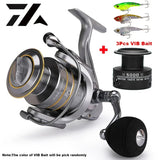 VWVIVIDWORLD,High Quality,Saltwater Fishing Reels,Double Spool,Spinning Reel,Alloy Gear,Alloy Spool,Metal