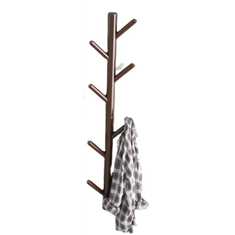 Wall Mount Clothing Rack Coat Hanger Branches Natural