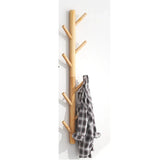 Wall Mount Clothing Rack Coat Hanger Branches Natural