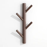 Wall Mount Clothing Rack Coat Hanger Branches Natural