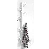 Wall Mount Clothing Rack Coat Hanger Branches Natural
