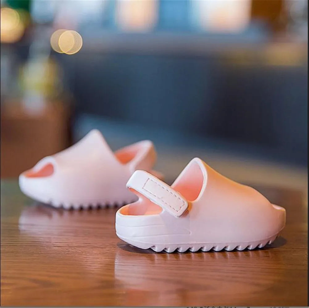 Wallarenear Summer new boys girls trend jelly shoes