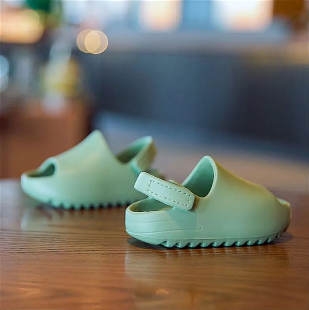 Wallarenear Summer new boys girls trend jelly shoes