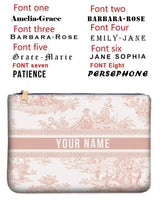 Wallets for Women Personality Animal Flower Printing Linen