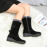 Warm High Boots Women 2022 New Winter Shoes