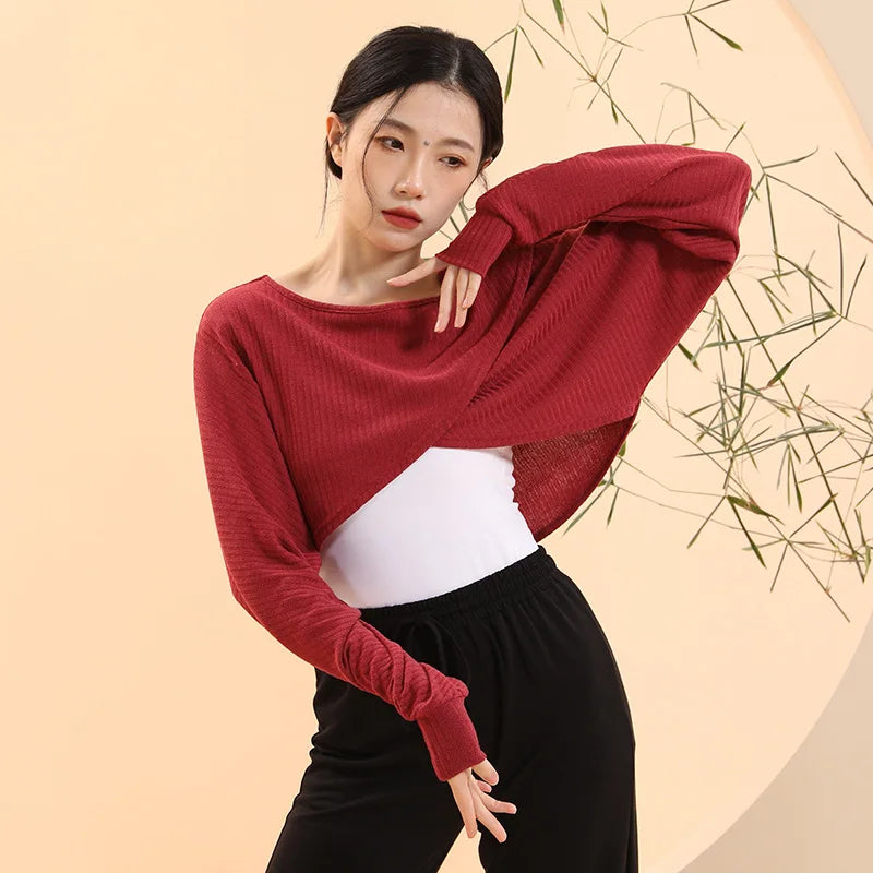 Warmth Women T shirt Dance Wear Modern Dance