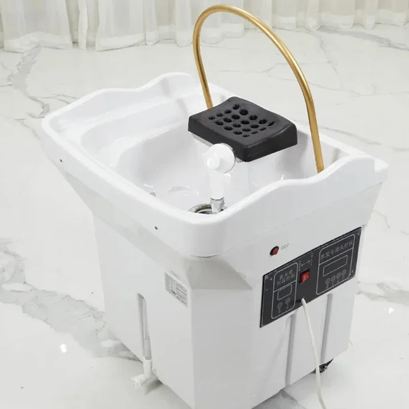 Water Circulation Shampo Chair Sink Portable Stylist Head