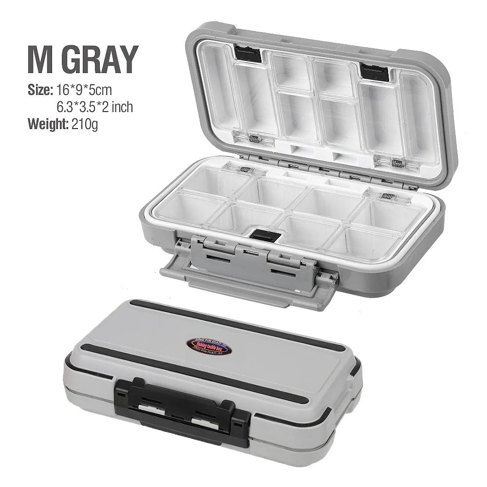 Waterproof Fishing Tackle Box Hooks Lures Accessories Box