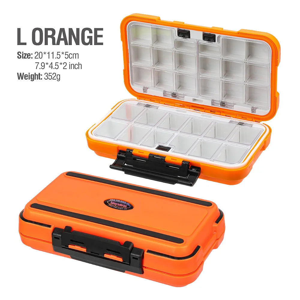 Waterproof Fishing Tackle Box Hooks Lures Accessories Box