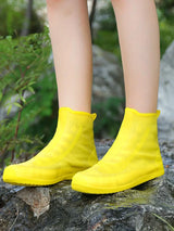 Waterproof Silicone Shoe Cover High Top Rain Boots